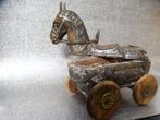 Decoratief ornament - India - Paard geheimopbergplaats, Antiek en Kunst