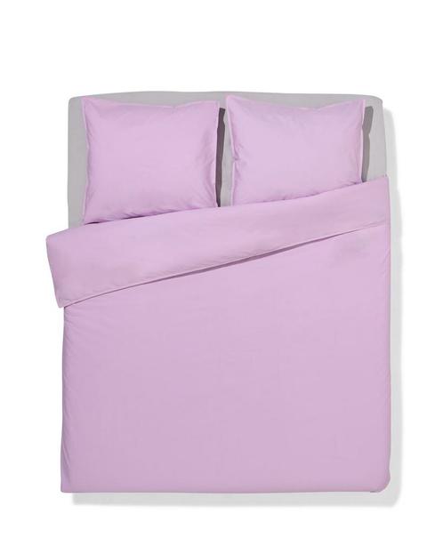HEMA Dekbedovertrek 240x200/220cm percal lavendel, Huis en Inrichting, Slaapkamer | Beddengoed, Nieuw, Verzenden