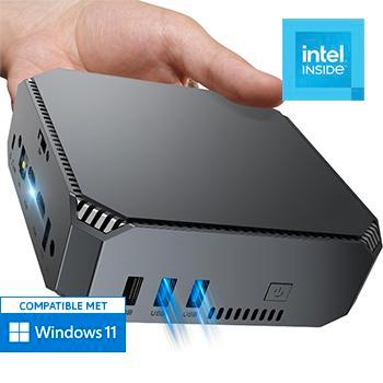Mini PC -  N100 - 16GB - 500GB SSD - WiFi - BT - Mini PC, Computers en Software, Desktop Pc's