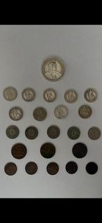 Zwitserland. Lot of 12 coins, incl. silver, 1, 2, 5 Rappen, Postzegels en Munten, Munten | Europa | Niet-Euromunten