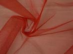Tule – Rood, 120 cm of meer, Ophalen of Verzenden, Polyester, Rood
