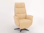 Relaxfauteuil Heino - relaxfauteuils - Creme, Huis en Inrichting, Stoelen, Nieuw, Leer