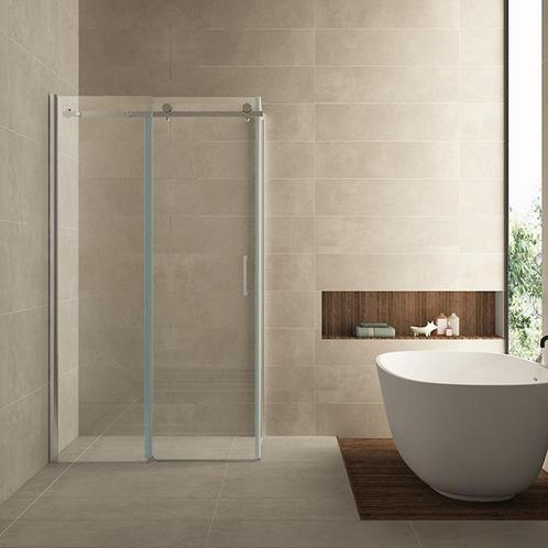 BWS Douchecabine | Schuifdeur | Rechthoek 120x80cm | 8mm, Doe-het-zelf en Verbouw, Sanitair, Douche, Nieuw, Ophalen of Verzenden