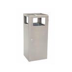 Piramide as-papierbak (basis) - RVS, Huis en Inrichting, Woonaccessoires | Prullenbakken, Verzenden, Nieuw