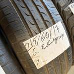 2 x Goodyear Efficientgrip 215-60-17 Zomerbanden 7mm, Auto-onderdelen, 17 inch, Ophalen of Verzenden, Band(en), Personenwagen