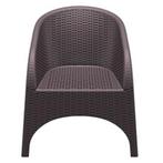 (MDK-107232) Siesta Aruba stoel bruin, Huis en Inrichting, Stoelen, Ophalen of Verzenden, Nieuw, Bruin