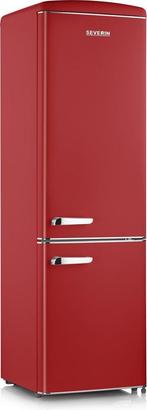 Severin RKG8917 - Retro Koelvriescombinatie - 181 cm - 244L, Ophalen of Verzenden, Nieuw