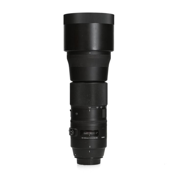Sigma 150-600mm F5-6.3 DG OS HSM Contemporary - Canon EF, Audio, Tv en Foto, Fotografie | Lenzen en Objectieven, Zo goed als nieuw