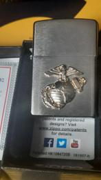 Zippo, targa oro del corpo dei Marines americani 2007 -, Verzamelen, Nieuw