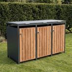 Driedubbele Containerberging Tom Eikenlook Staal met, Verzenden, Nieuw, Hout