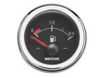VETUS Brandstofmeter - 12V - Zwart/chroom - inbouwmaat 52 mm, Ophalen of Verzenden, Nieuw