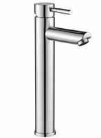 JS wastafelkraan hoog 30 x 15 cm chroom inclusief, Ophalen of Verzenden, Nieuw, Chroom, Kraan
