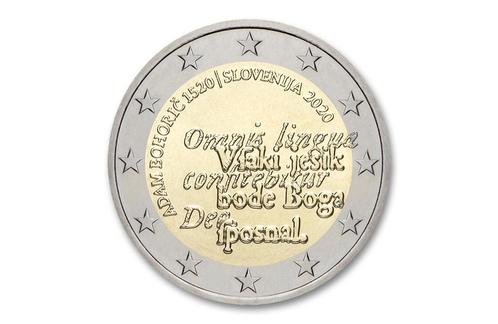 2 euro Adam Bohoric 2020 - Slovenië, Postzegels en Munten, Munten | Europa | Euromunten, Verzenden