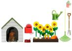 Lundby Smaland Poppenhuis Tuinset + Hondenhok, Kinderen en Baby's, Speelgoed | Poppenhuizen, Ophalen of Verzenden, Nieuw