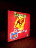 Rare Original Banner Batteries Shop Garage Service, Antiek en Kunst