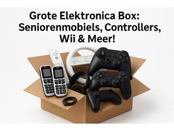 Veiling - Mega Mix Doos: Wii-PS4-Xbox Accessoires, Telefoons beschikbaar voor biedingen