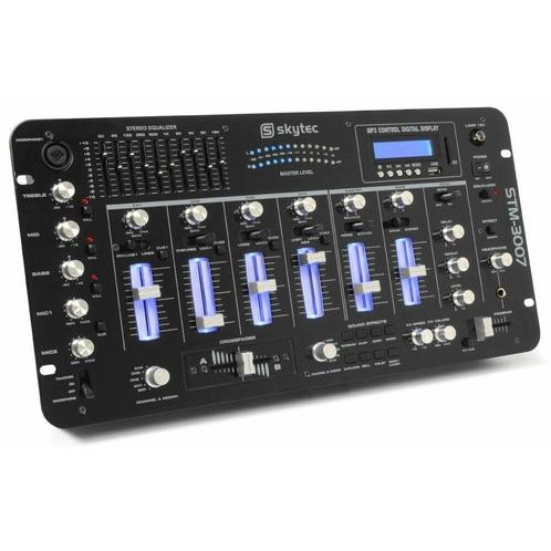 Retourdeal - Vonyx STM-3007 19 inch DJ Mixer 6 Kanaals, Muziek en Instrumenten, Dj-sets en Draaitafels, Zo goed als nieuw, Verzenden