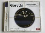 Gorecki - Symphonie nr. 3 / Koslowska, Kazimierz Kord, Verzenden, Nieuw in verpakking
