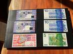 Nederland. - 6 Banknotes - Various Dates  (Zonder