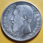 België. Leopold II. 1 Franc 1887 (Zonder minimumprijs)