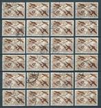 Nederland 1935 - M C Escher - Vliegtuigen boven Nederland- -, Gestempeld