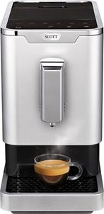 SCOTT 20200 compacte Espressomachine - 1,1 l - Zilvergrijs, Witgoed en Apparatuur, Koffiezetapparaten, Ophalen of Verzenden, Zo goed als nieuw