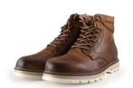 Nelson Veterboots in maat 43 Cognac, Kleding | Heren, Schoenen, Overige kleuren, Verzenden, Boots, Zo goed als nieuw