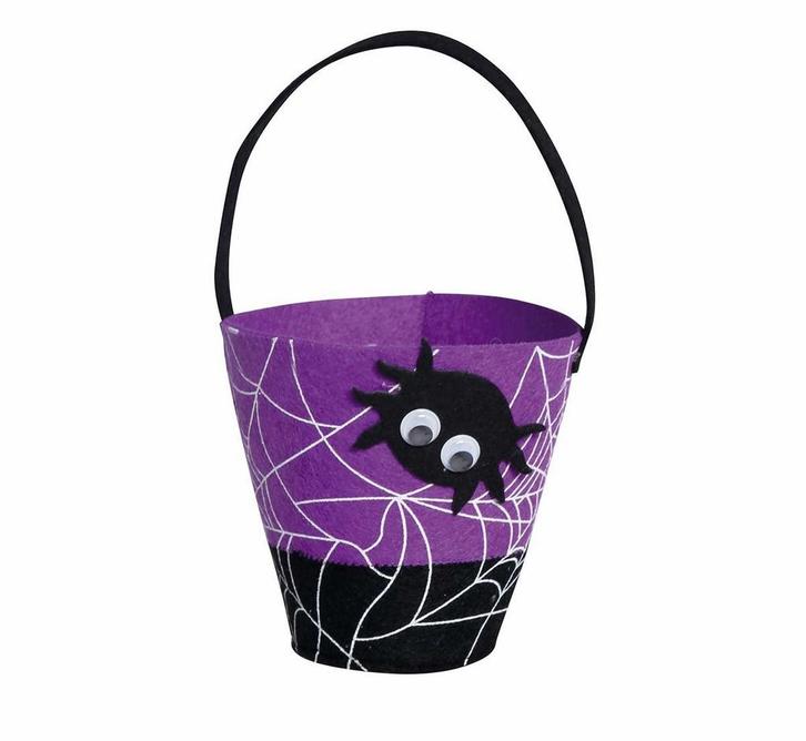 Halloween Snoep Emmer Spin 25cm, Hobby en Vrije tijd, Feestartikelen, Nieuw, Verzenden