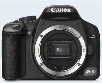 Canon EOS 450D camera body met garantie