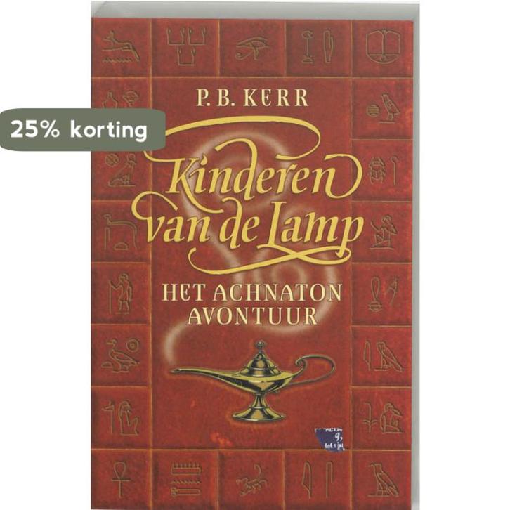 Het Achnaton avontuur / Kinderen van de Lamp / 1 P.B. Kerr, Boeken, Fantasy, Gelezen, Verzenden
