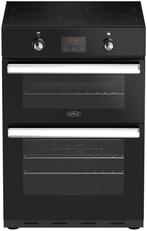 Belling Cookcentre 60 Ei BK inductie fornuis - zwart - 60 cm, Witgoed en Apparatuur, Fornuizen, Nieuw, 60 cm of meer, 4 kookzones