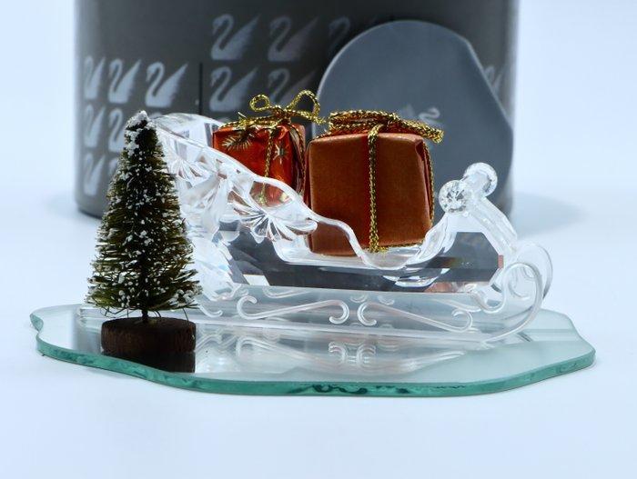 Figuur - Swarovski - Slee van de Kerstman (Boxed +, Antiek en Kunst, Curiosa en Brocante