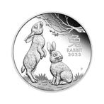 3-delige zilveren munten set Lunar 2023 proof, Verzenden