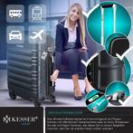 Kofferset - 4 delig - Trolley - Reiskofferset - Antraciet -, Verzenden, Nieuw