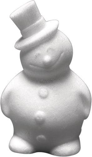 Styropor Piepschuim Isimo Sneeuwman 17 cm, Hobby en Vrije tijd, Knutselen, Nieuw, Ophalen of Verzenden