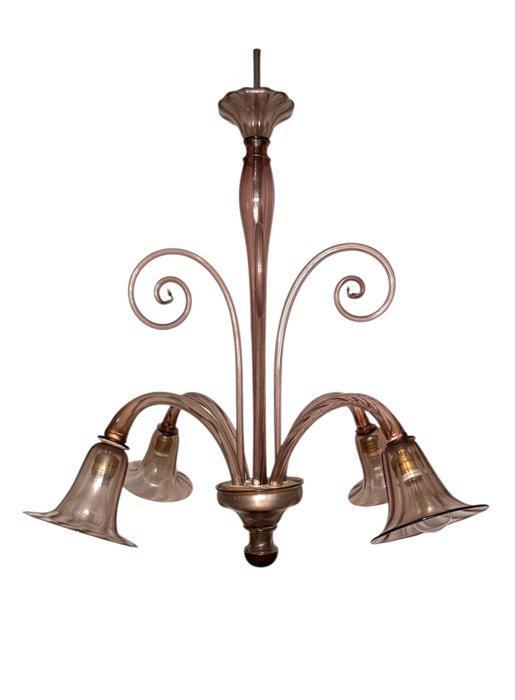 vetrera di Murano - Plafondlamp - Glas - Murano kroonluchter, Antiek en Kunst, Antiek | Lampen