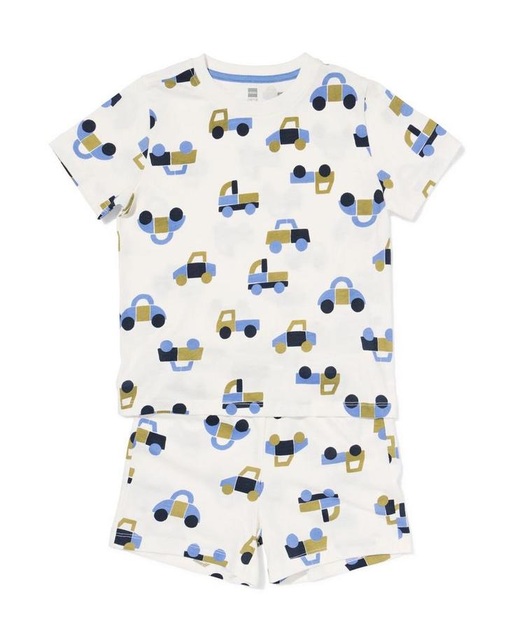 HEMA Kindershortama auto gebroken wit, Kinderen en Baby's, Kinderkleding | Overige, Nieuw, Verzenden