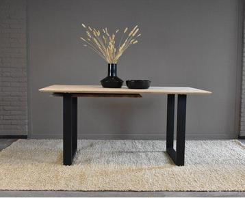 Eettafel Silje uitschuifbaar Eiken 160-210 x 90 cm -