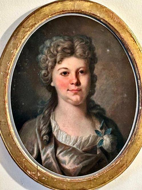 Rosalba Carriera (1673-1757), Kring van - Ritratto di, Antiek en Kunst, Kunst | Schilderijen | Klassiek