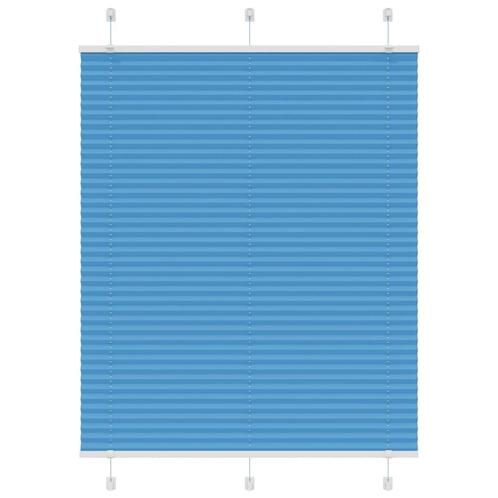 vidaXL Plissé rolgordijn 105x150cm stofbreedte 104,4cm, Huis en Inrichting, Stoffering | Gordijnen en Lamellen, Blauw, Nieuw, Verzenden