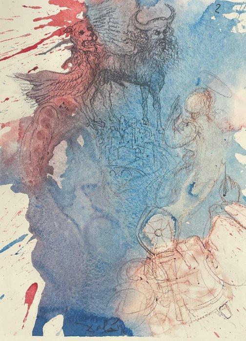 Salvador Dali (1904-1989) - Cherub super limen domus, Antiek en Kunst, Antiek | Overige Antiek