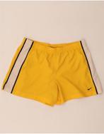 NIKE Womens Sport Shorts US 4/6 Small Yellow Colourblock, Kleding | Dames, Verzenden, Nieuw