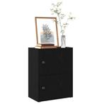 vidaXL Boekenkast 40x24x52 cm bewerkt hout zwart, Huis en Inrichting, Verzenden, Nieuw, Overige houtsoorten