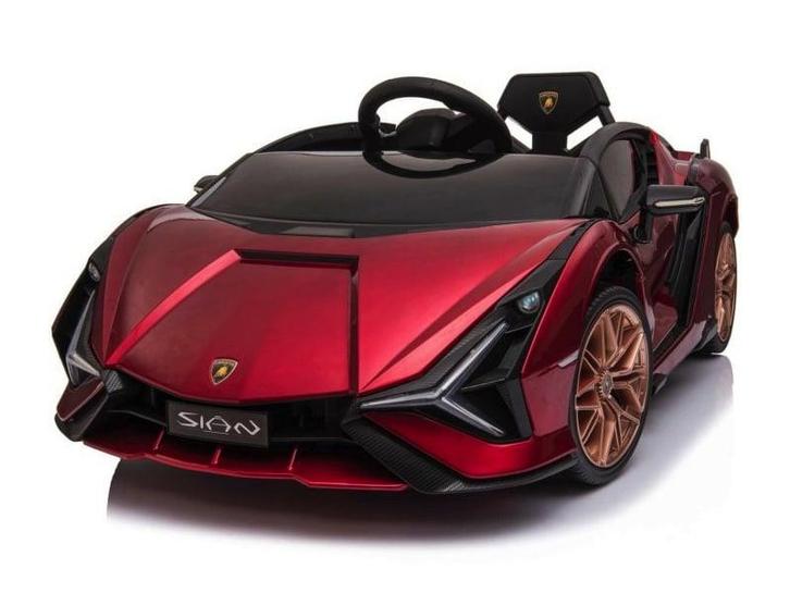 Lamborghini Sian, 12V elektrische kinderauto met vleugeld..., Kinderen en Baby's, Speelgoed | Buiten | Accuvoertuigen, Nieuw, Verzenden