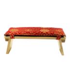 Meditatiebankkussen Lotus Rood/Goud, Nieuw