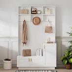 Garderobeset met Bank – Schoenenopslag, 3 Haken en Schappen, Verzenden, Nieuw