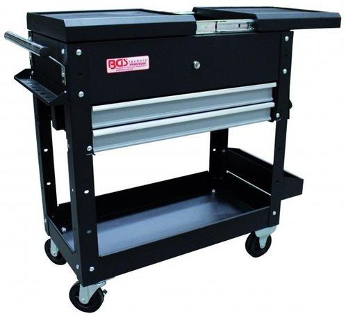 Bgs Technic Tools Gereedschapwagen, 2 laden en werkbank, Auto diversen, Autogereedschap, Verzenden