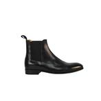 TESTONI Santeulalia Black Chelsea Boot Shoes Top Calf 8, Nieuw