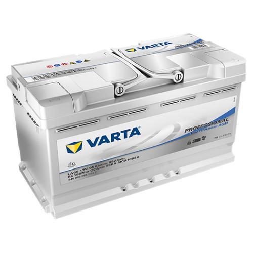 Varta LA95 AGM accu 12 volt 95 ah Dual Purpose, Caravans en Kamperen, Caravan accessoires, Nieuw, Ophalen of Verzenden