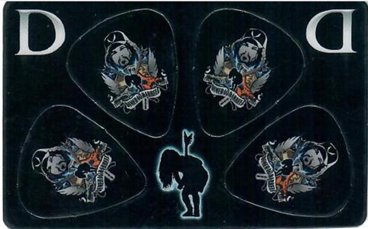 Dimebag Darrell - Dean Guitars Pikcard officiële marchandise, Verzamelen, Muziek, Artiesten en Beroemdheden, Gebruiksvoorwerp